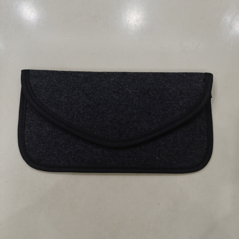 Faraday phone pouch